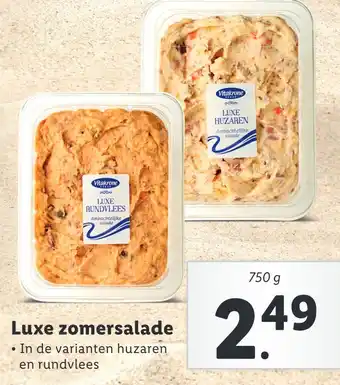 Lidl Luxe zomersalade aanbieding