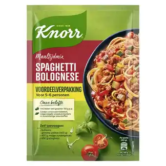 Albert Heijn Knorr Maaltijdmix spaghetti bolognese aanbieding