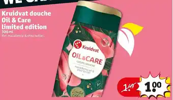 Kruidvat Kruidvat Douche Oil Care limited edition 300ml aanbieding