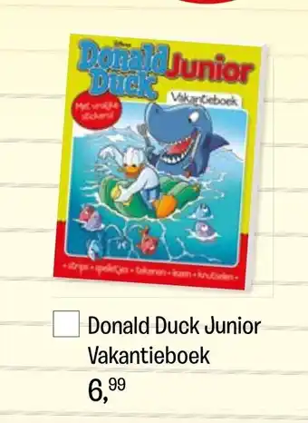 Donald Duck Junior Vakantieboek aanbieding