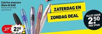 Kruidvat Catrice mascara Glam & Doll aanbieding