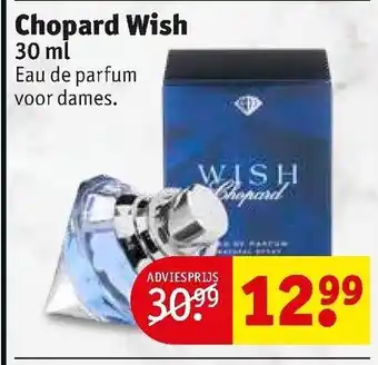 Kruidvat Chopard Wish Dames 30ml aanbieding