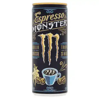 Dekamarkt Monster Energydrink koffie espresso vanille aanbieding