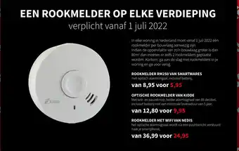 Nijhof Rookmelder aanbieding