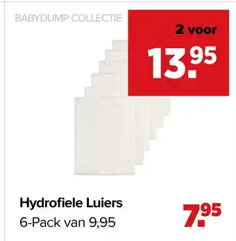 Babypark Hydrofiele Luiers aanbieding