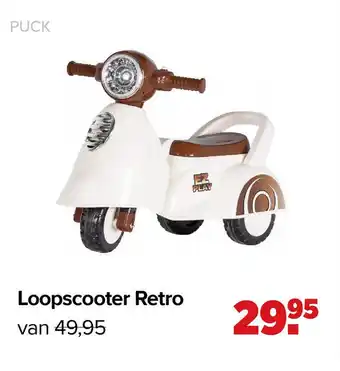 Babypark Loopscooter Retro aanbieding