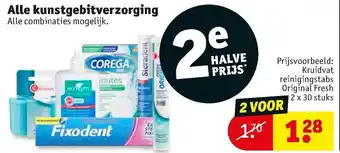 Kruidvat Kunstgebitverzorging aanbieding