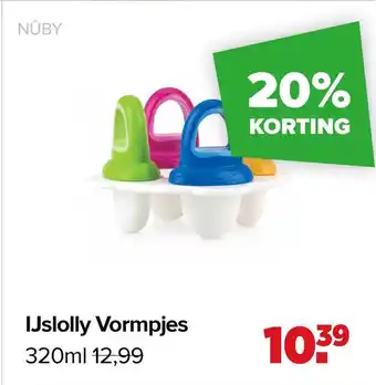 Babypark IJslolly Vormpjes aanbieding