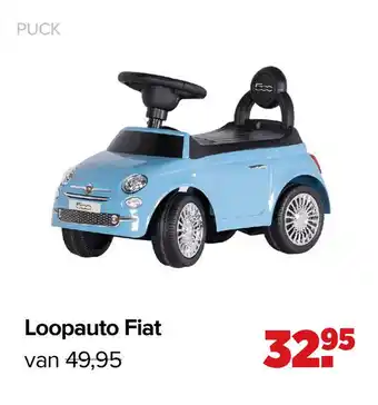 Babypark Loopauto Fiat aanbieding