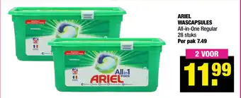 Big Bazar Ariel Wascapsules aanbieding