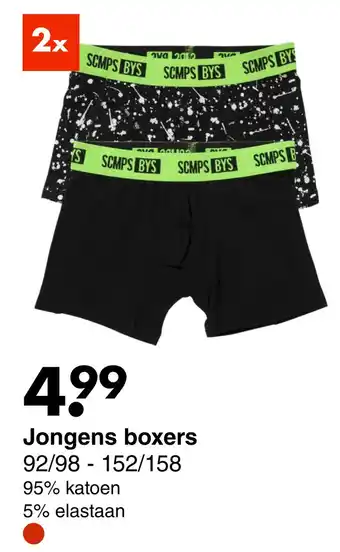 Wibra Jongens boxers aanbieding