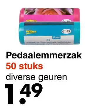 Wibra Pedaalemmerzak aanbieding