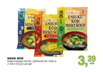 Amazing Oriëntal Hikari Miso Instant Misosoep Met Tofu - Gefrituurde Tofu - Lente-Ui aanbieding