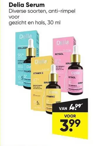 Big Bazar Delia Serum aanbieding