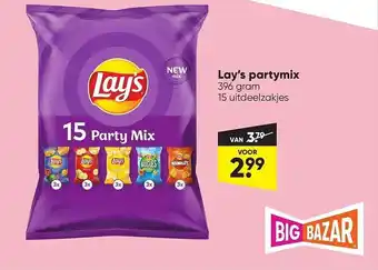 Big Bazar Lay's Partymix aanbieding