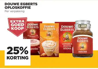 Jumbo Douwe egberts oploskoffie per verpakking aanbieding