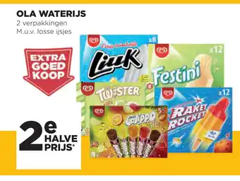 Jumbo Ola Waterijs 2 verpakkingen aanbieding