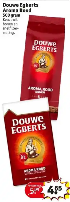 Kruidvat Douwe Egberts Aroma Rood 500g aanbieding