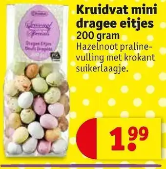 Kruidvat Kruidvat mini dragee eitjes 200g aanbieding