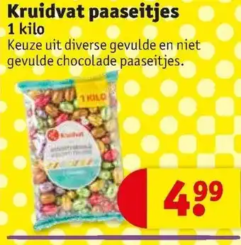 Kruidvat Kruidvat paaseitjes 1kg aanbieding