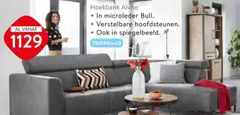 Profijt Meubel Hoekbank Alvite aanbieding