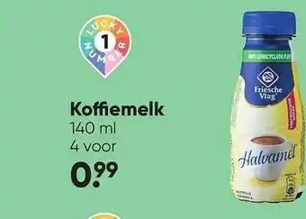 Big Bazar Koffiemelk aanbieding