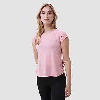 Perry Sport Inq hardloopshirt roze dames aanbieding