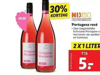 Lidl Portugese rosé 30% Korting aanbieding