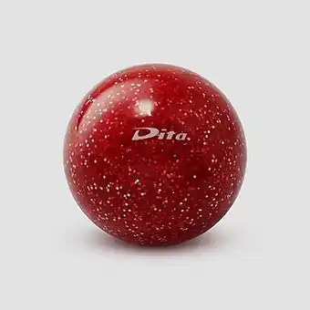 Perry Sport Dita glitter hockeybal rood aanbieding