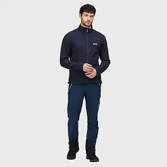 Perry Sport Regatta stanner ii fleece outdoorjas blauw heren aanbieding