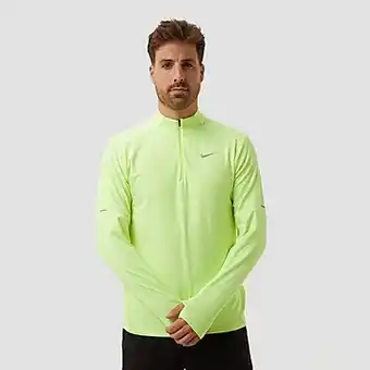 Perry Sport Nike dri-fit element hardlooptop geel heren aanbieding