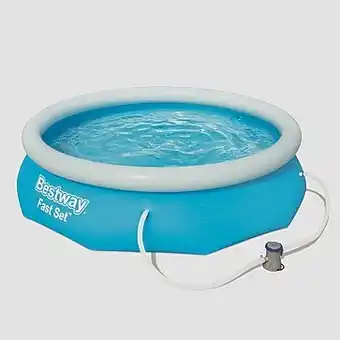 Perry Sport Bestway fast set rond zwembad 305ø blauw aanbieding