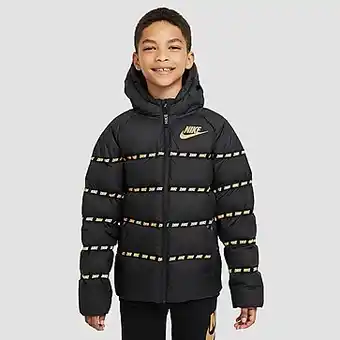 Perry Sport Nike down winterjas zwart/goud kinderen aanbieding