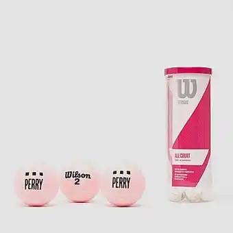 Perry Sport Wilson intrigue all court perry tennisballen roze aanbieding