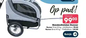 Discus Hondenfietskar runner aanbieding