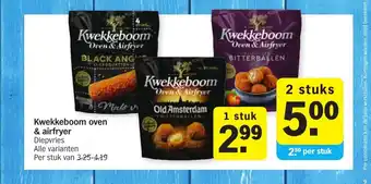 Albert Heijn Kwekkeboom oven & airfryer 2 stuks aanbieding