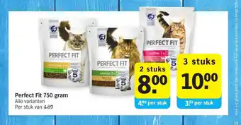 Albert Heijn Perfect Fit 750 gram Alle varianten 3 stuks aanbieding