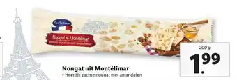 Lidl Duc de coeur nougat uit montélimar 200 g aanbieding