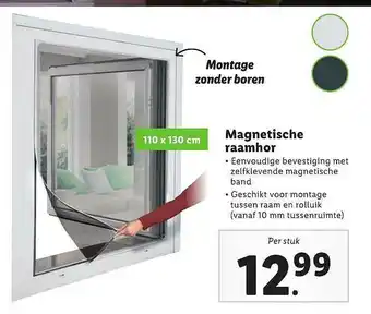 Lidl Magnetische raamhor aanbieding