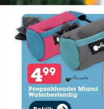 Discus Poepzakhouder miami waterbestendig aanbieding