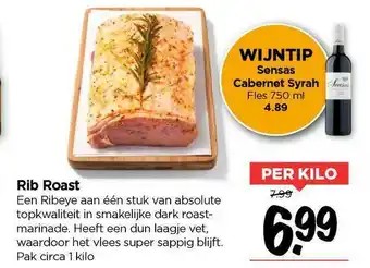 Vomar Voordeelmarkt Rib roast aanbieding