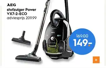 Blokker AEG stofzuiger Power VX7-2-ECO aanbieding