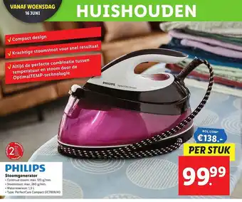 Lidl Philips Stoomgenerator aanbieding