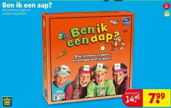 Kruidvat Ben ik een aap? aanbieding