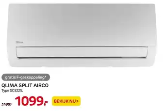 Praxis Qlima Split Airco aanbieding