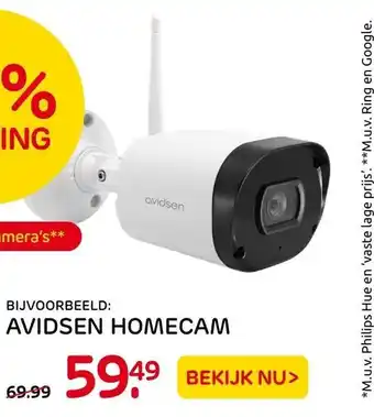 Praxis Avidsen Homecam aanbieding