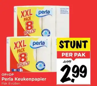 Vomar Voordeelmarkt Perla Keukenpapier aanbieding