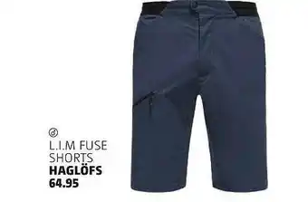 Bever L.I.M Fuse Shorts Haglöfs aanbieding