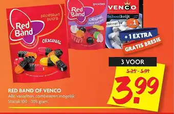 Dekamarkt Red Band Of Venco aanbieding