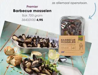 HANOS Premier Barbecue mosselen 700 gram aanbieding